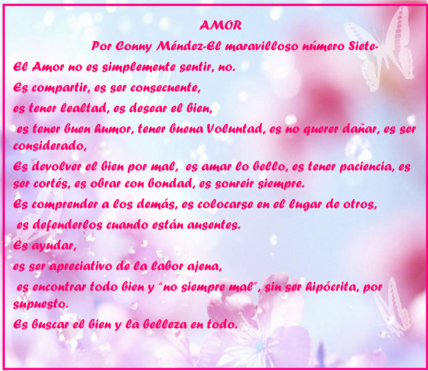 conny mendez el maravilloso numero 7